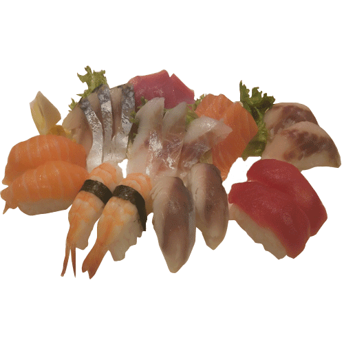 Sashimi nigiri mix